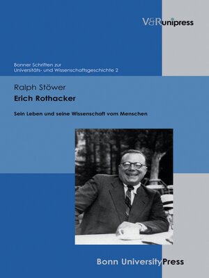 cover image of Erich Rothacker